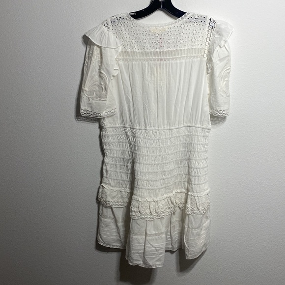 LoveShackFancy Rena Dress in Antique White NWT - Picture 8 of 10